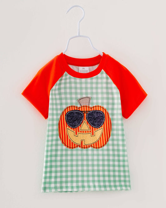 Halloween Pumpkin Boy Top