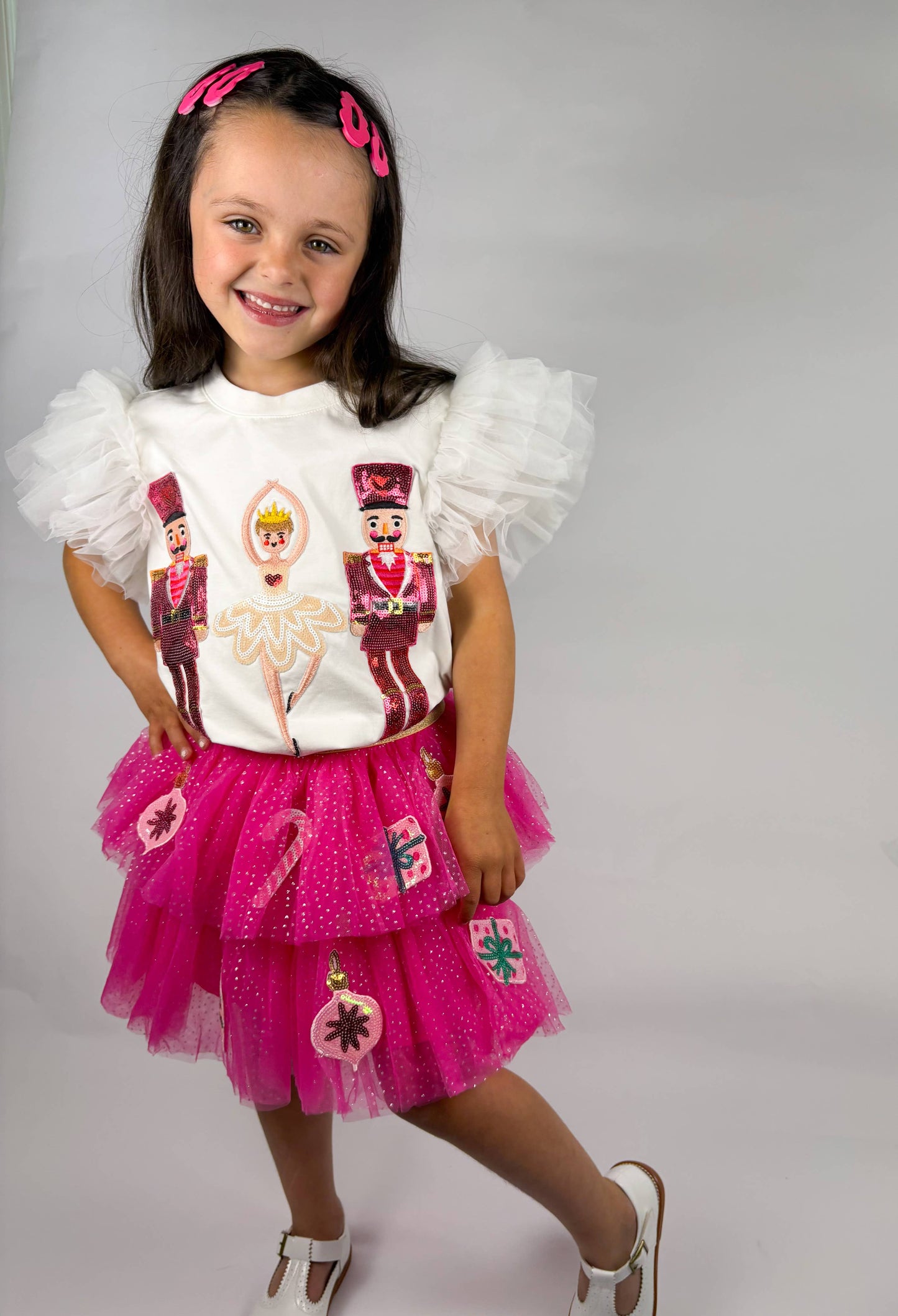 Nutcracker and Ballerina Patched Top