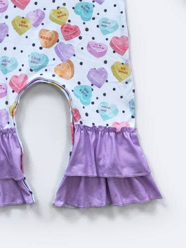 Be Mine Baby Romper Valentine