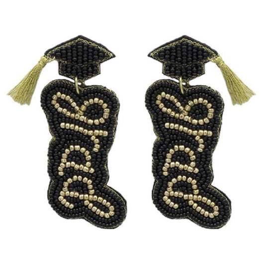Congrats Grad Earrings