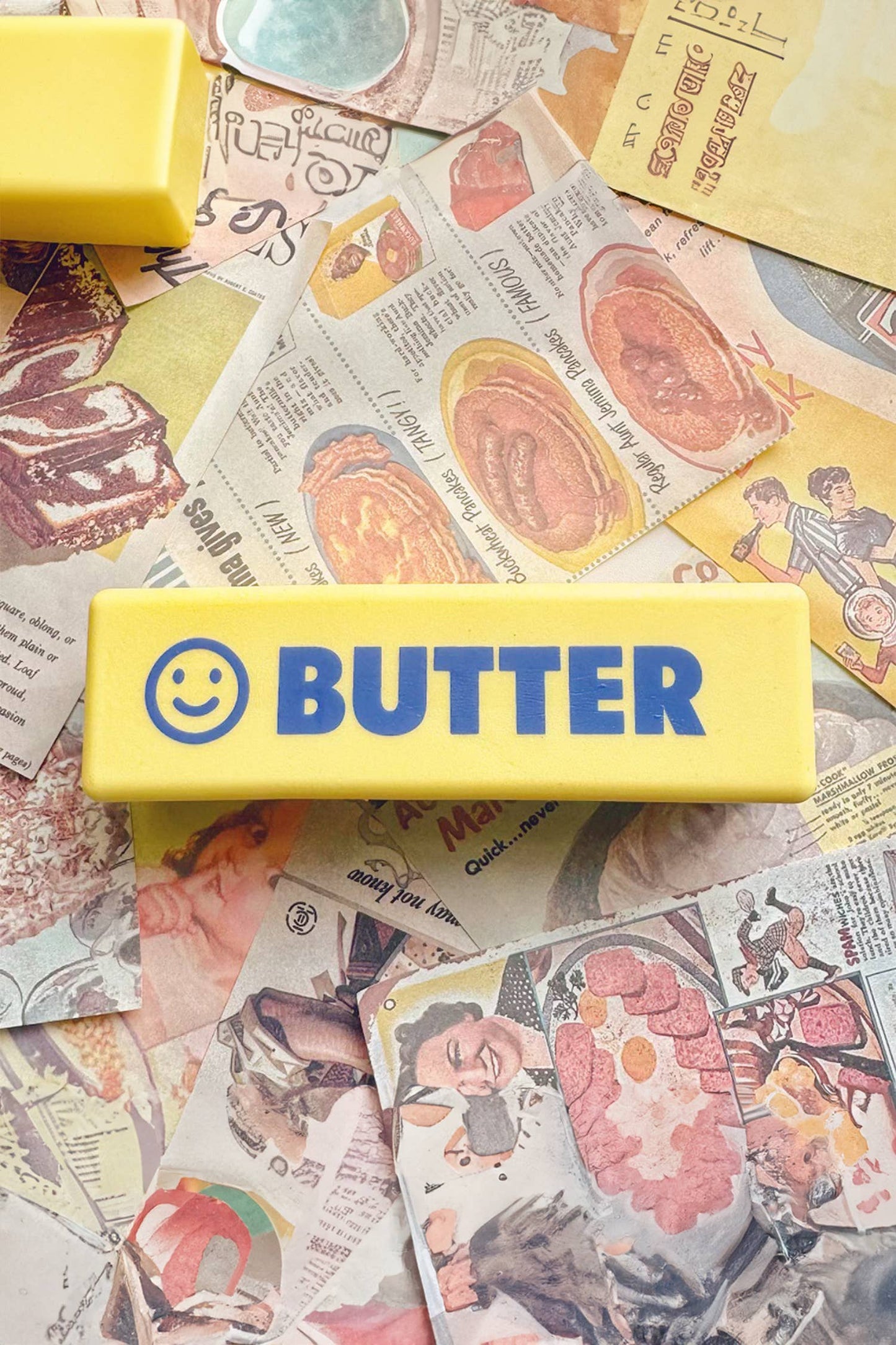 Butter Sticker Relieve Pressure Squishy Toy