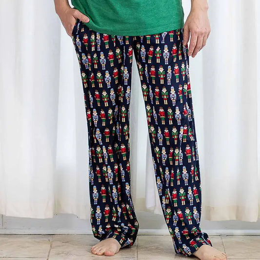 Men's Nutcracker March Sleep Pants Navy/Multi -Asst.