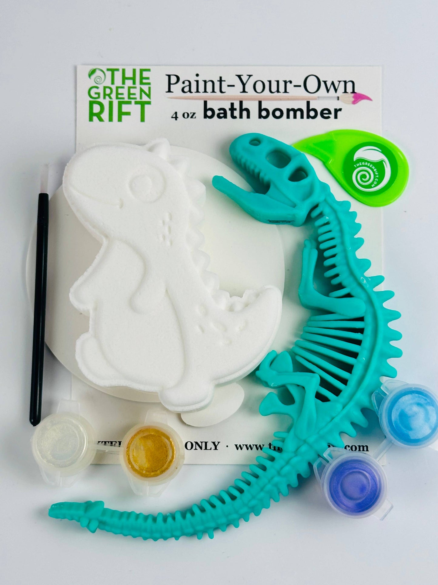 Dino Bath Bomb Paint-Your-Own Set