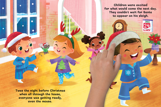 Night Before Christmas - Children's Holiday Sensory Book