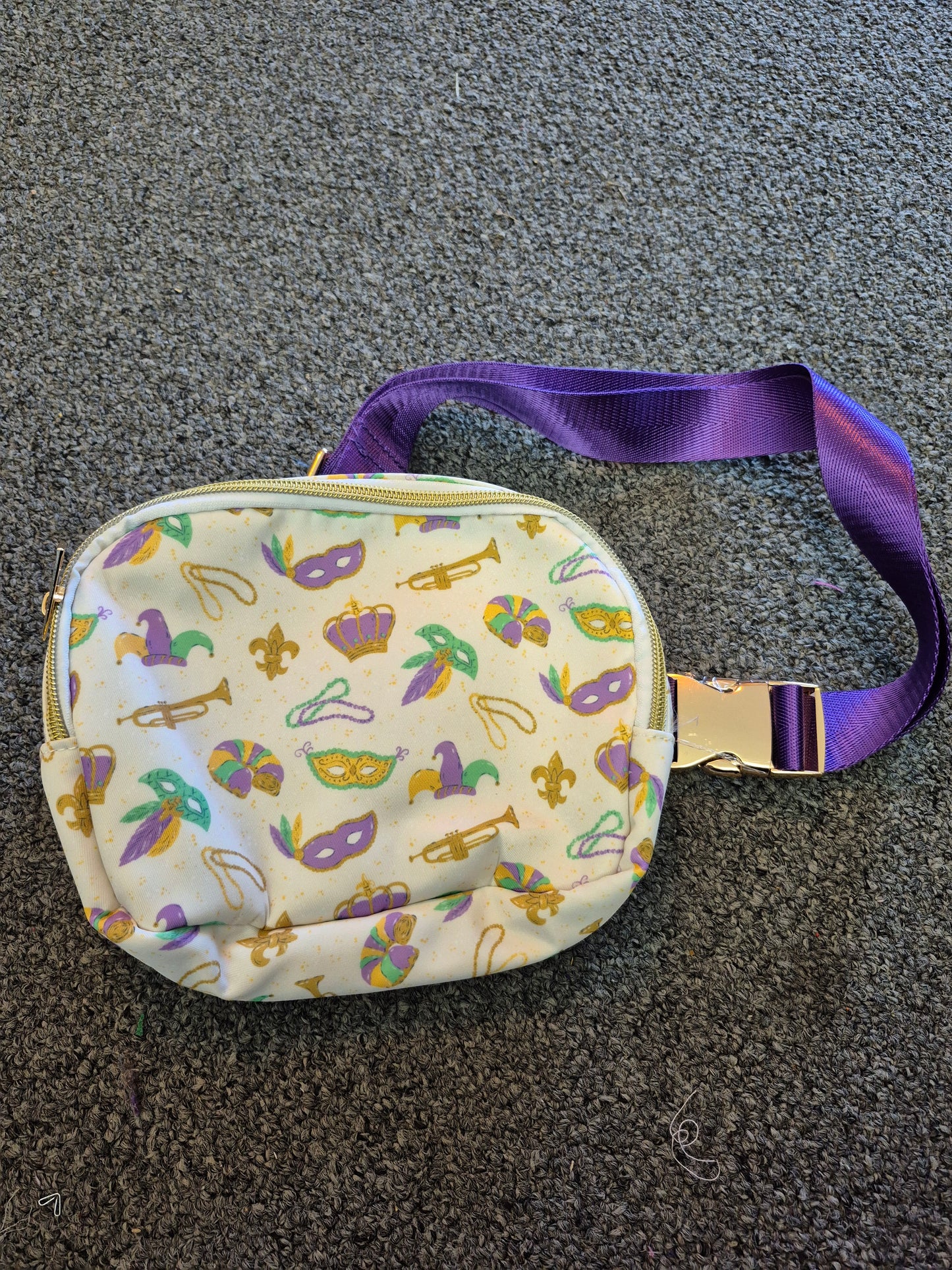 Mardi Gras Belt Bag