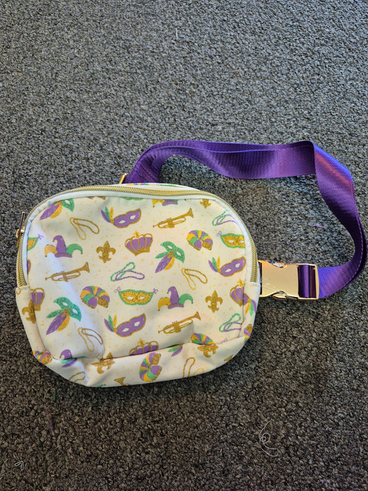 Mardi Gras Belt Bag