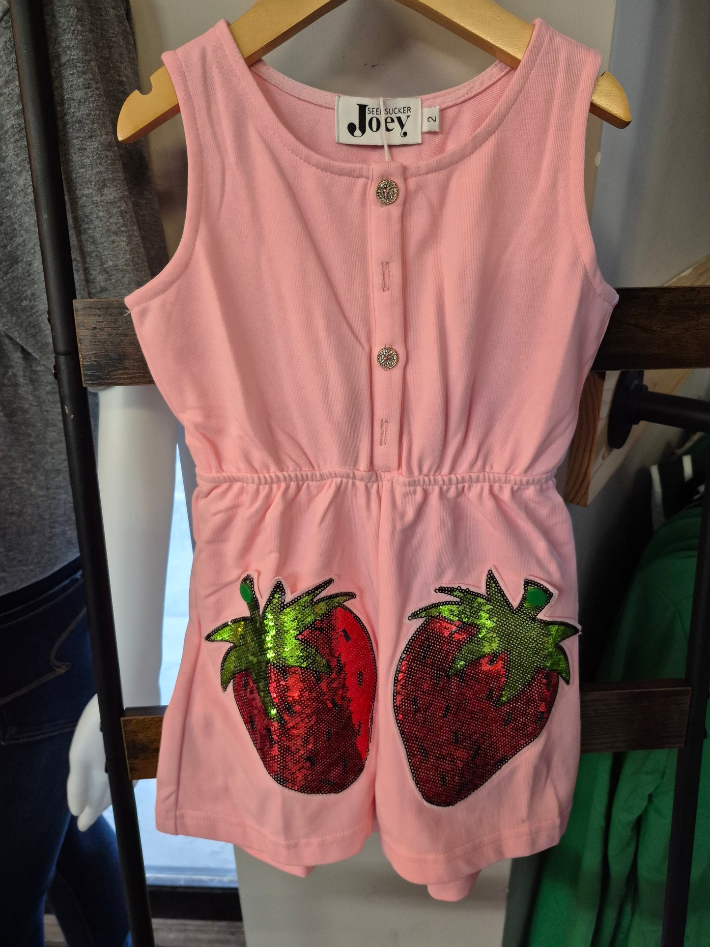 Strawberry Romper