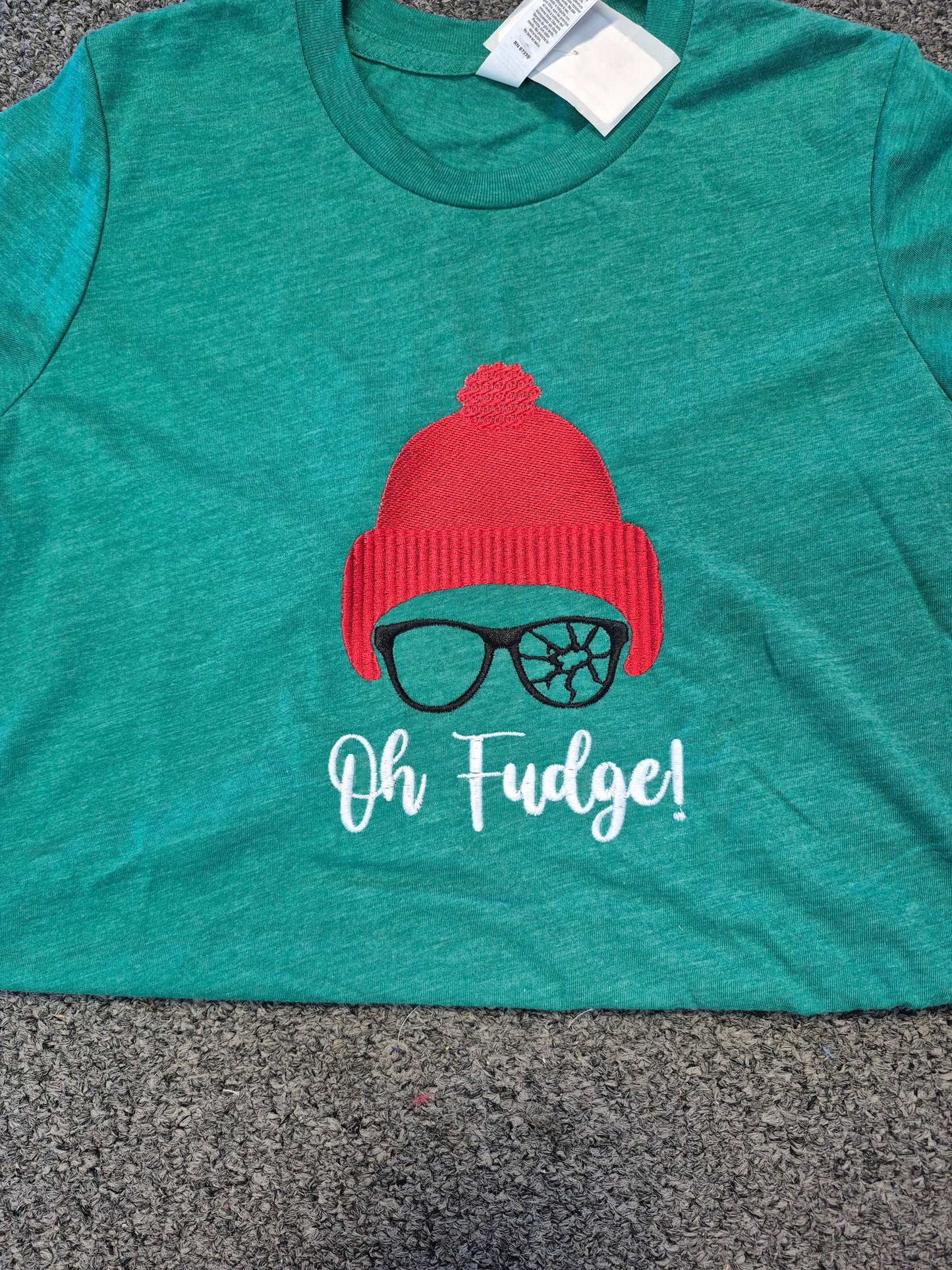 Embroidered Oh Fudge Shirt