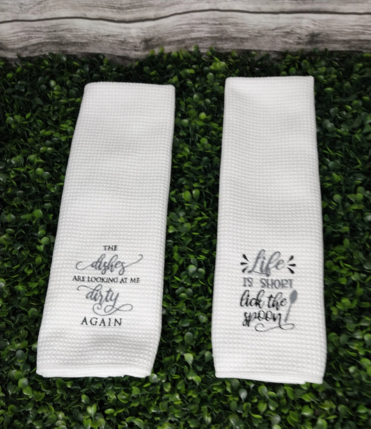 Kitchen Towel Embroidered