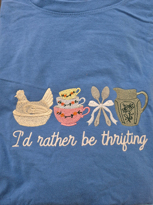 I'd Rather Be Thrifting T-Shirt
