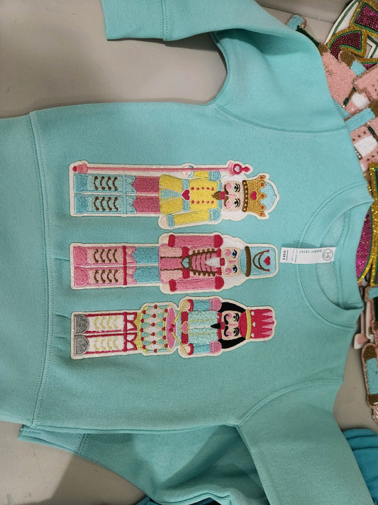 Nutcracker Patch Sweatshirt