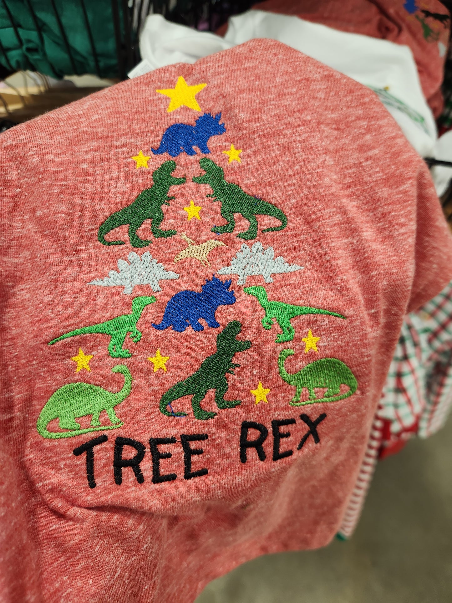 Tree Rex Embroidered TShirt