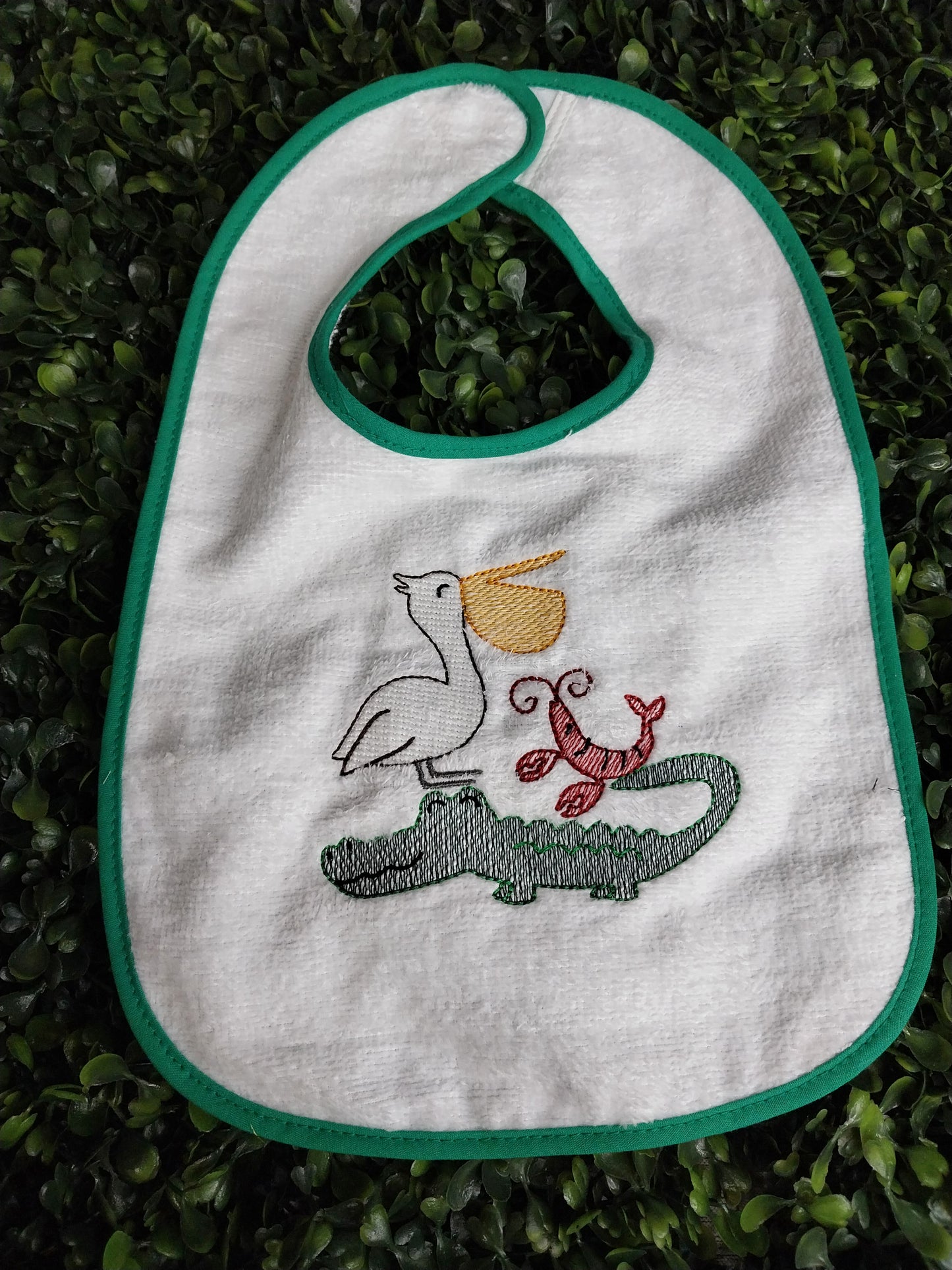 Embroidered Bib