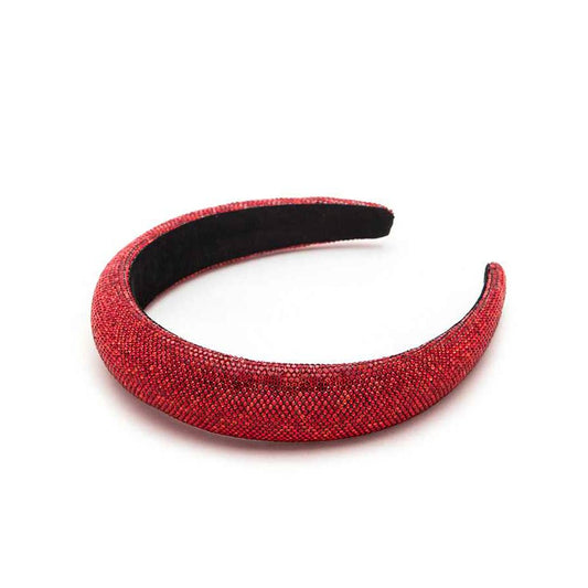 Red Crystal Full Stone Headband