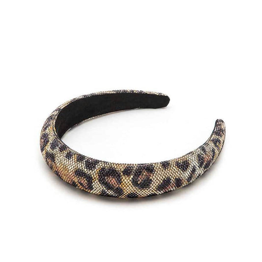 Leopard Crystal Full Stone Headband