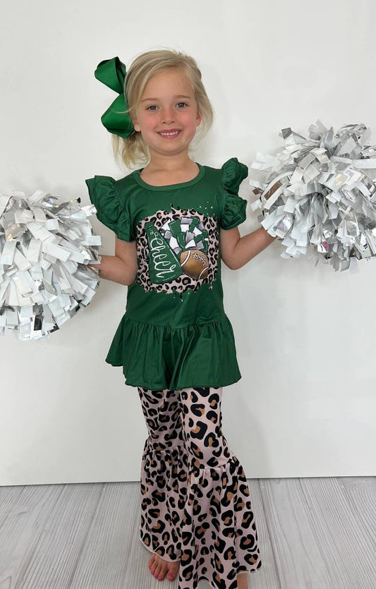 Leopard Football Set - Green