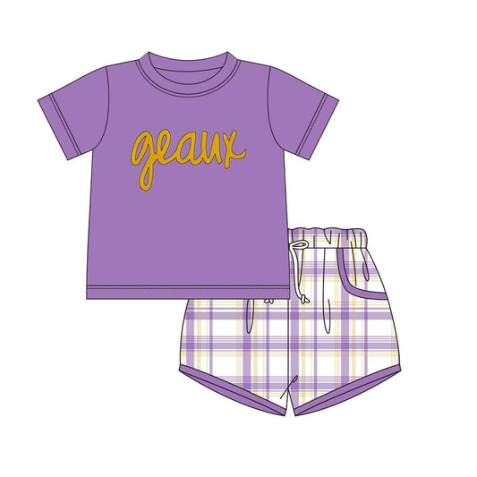 GEAUX BOY Short Set