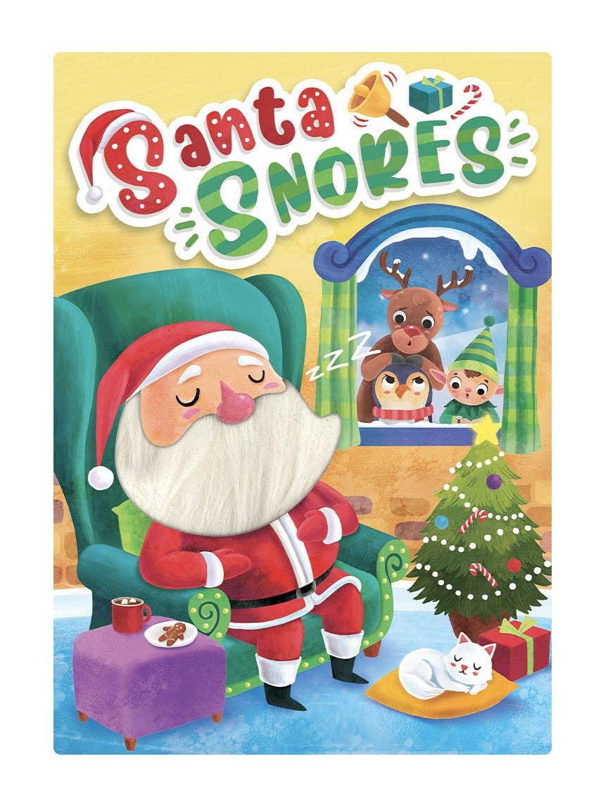 Santa Snores - Children's Touch and Feel Holiday Storybook