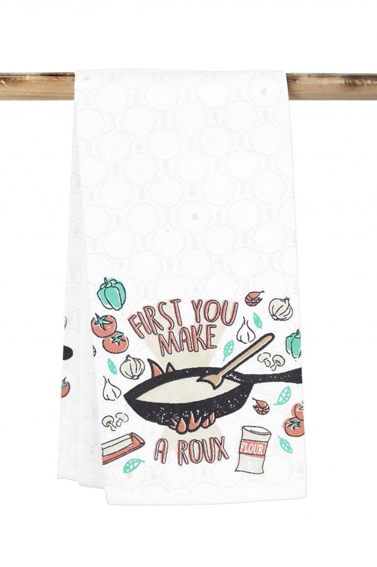 First You Make a Roux- Kitchen Towel