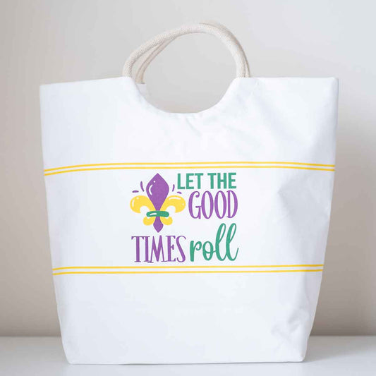 20x17x6.5 Good Times Roll Shore Tote