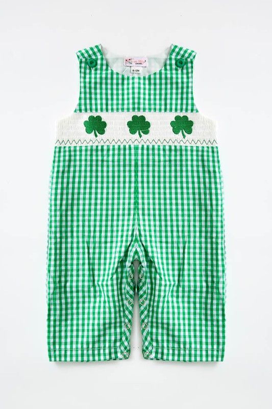 Clover Smocked Baby JonJon