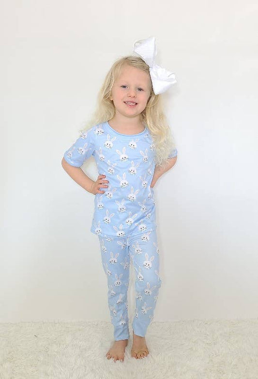 Blue Snuggle Bunny (Unisex) Lounge Wear