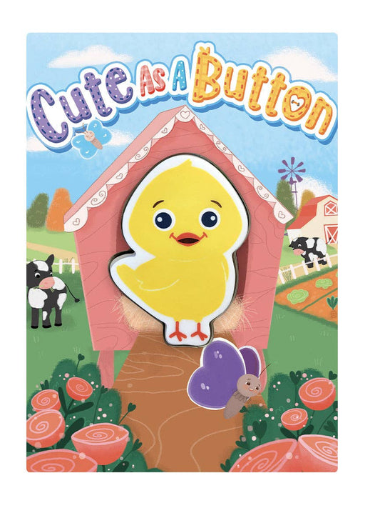 Cute as a Button- Touch and Squeak - Squishy and Squeaky