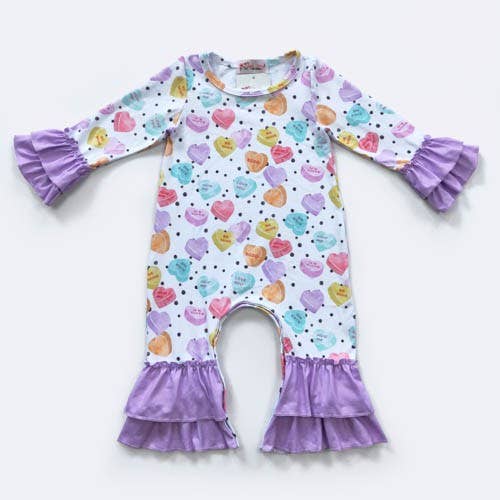 Be Mine Baby Romper Valentine