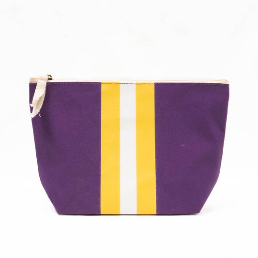 Campus Stripe Cosmetic Purple/White/Yellow