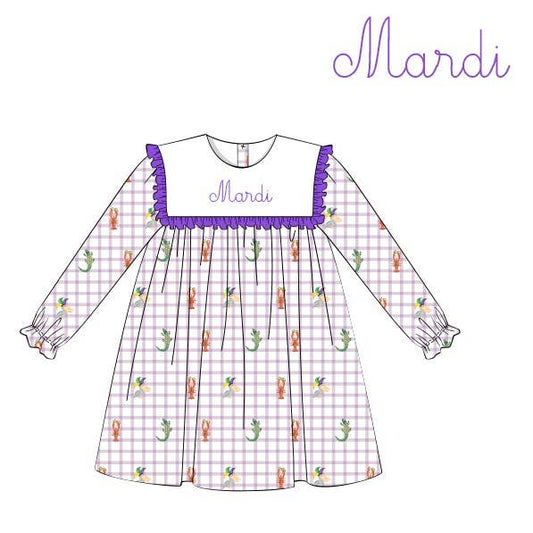 Mardi Embroidered Dress