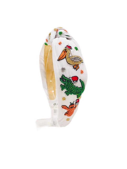 Cajun Christmas Headband