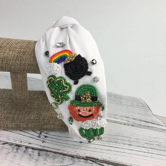 St. Patrick's Day Themed Knot Headband