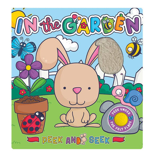 Peek and Seek- In the Garden- With Lift-the-Flap Felt Pieces