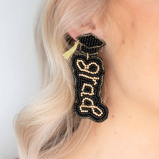 Congrats Grad Earrings