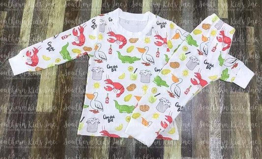 Crawfish Boil Long Sleeve Shirt and Pants