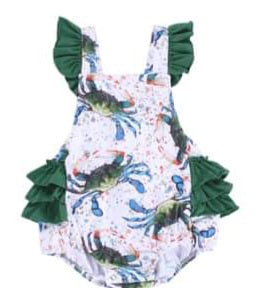 Crab Splatter tie back bubble