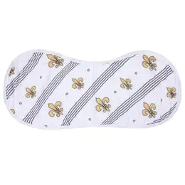 Fleur De Lis Burp/Bib Combo (Unisex)