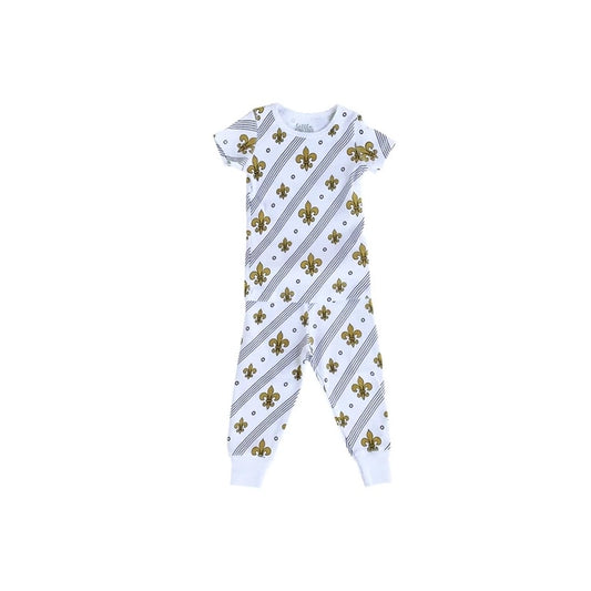 Fleur De Lis Unisex Children’s Pajamas