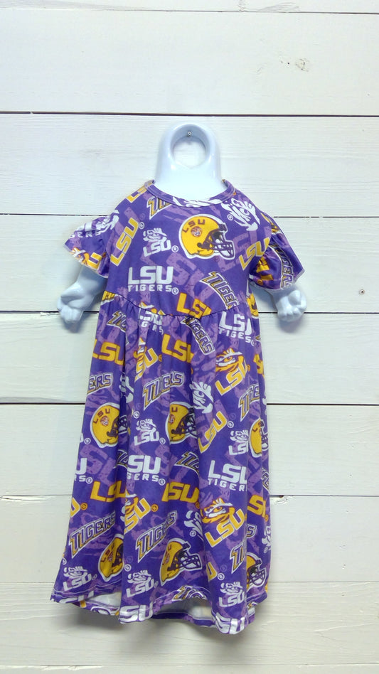 Tiger Purple Dress