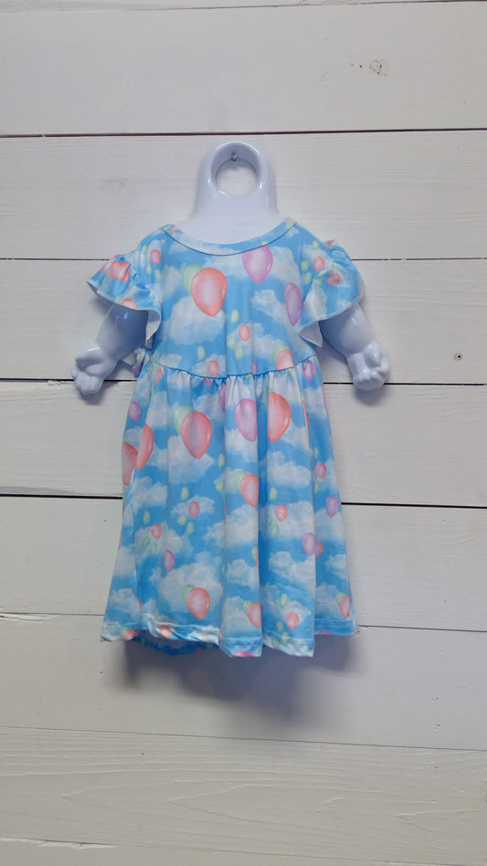 Sky and Balloon Dress