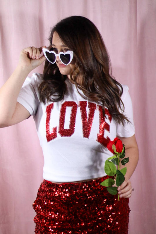 Valentines Day Love Short Sleeve