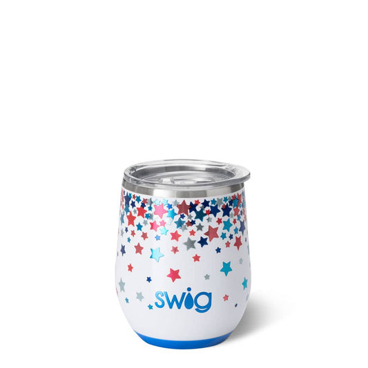 Star Spangled Stemless Wine Cup (12oz)