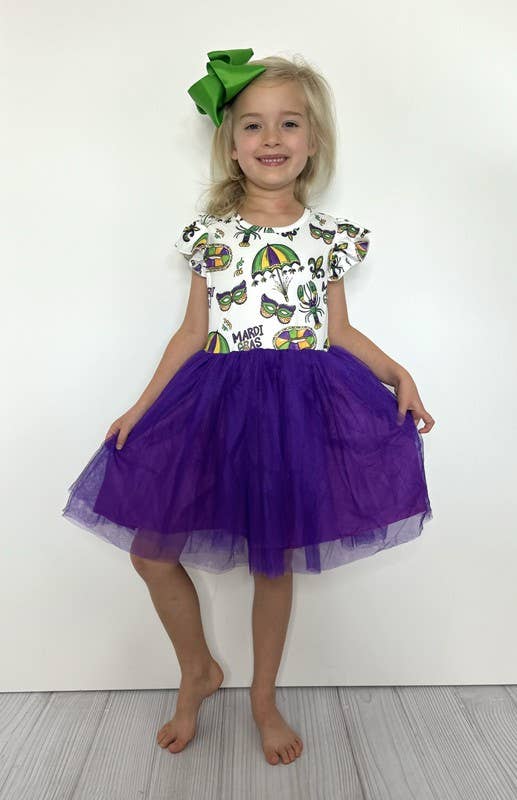 Mardi Gras Tutu Dress