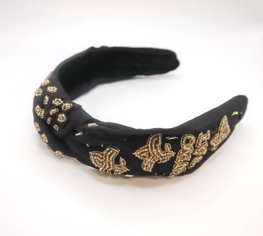 Fleur de Lis Game Day Headband