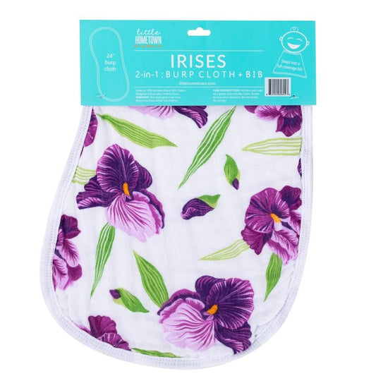 Iris Burp/Bib Combo