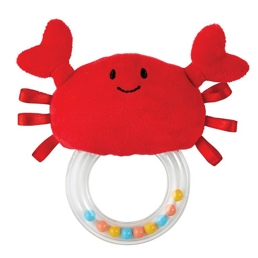 Crab Rattle Teether