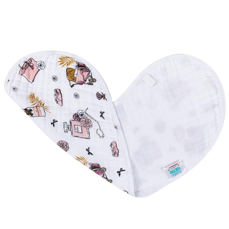 Champagne Dreams Burp/Bib Combo