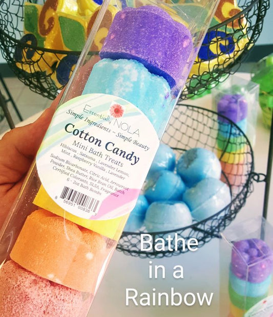 Cotton Candy Gift Set Bath Bombs