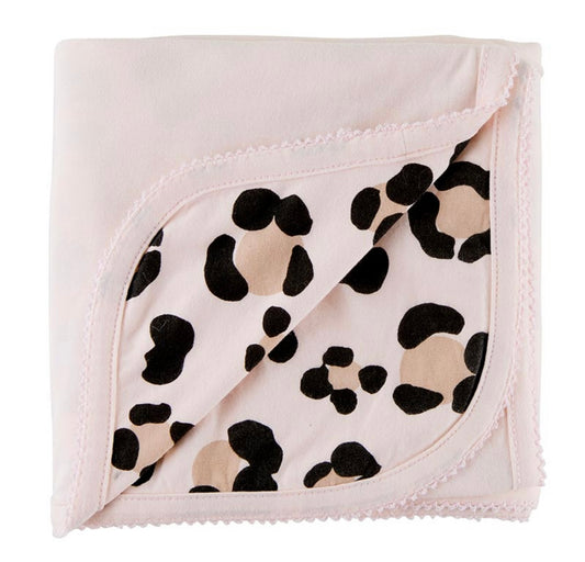 Cheetah Reversible Knit Blanket